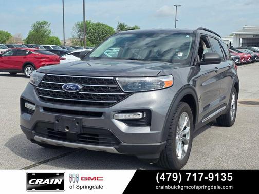 Gray Metallic 2023 Ford Explorer XLT