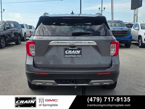 Gray Metallic 2023 Ford Explorer XLT