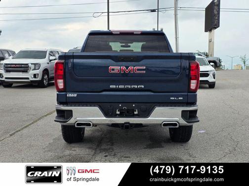 Pacific Blue Metallic 2021 GMC Sierra 1500 SLE