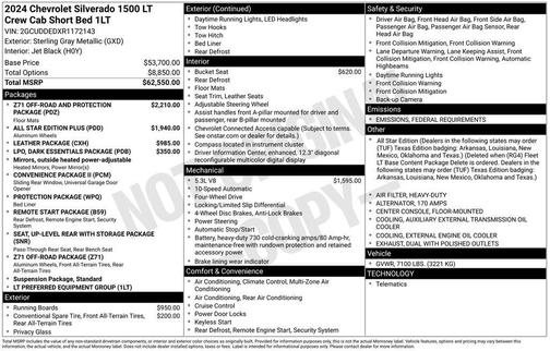2024 Chevrolet Silverado 1500 LT