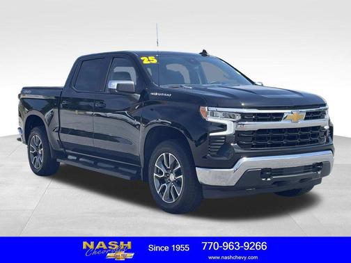 Black 2025 Chevrolet Silverado 1500 LT