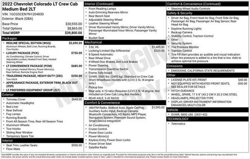 2022 Chevrolet Colorado LT