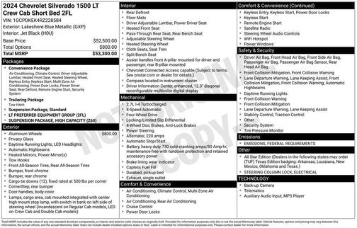 2024 Chevrolet Silverado 1500 LT