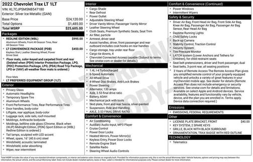 2022 Chevrolet Trax LT