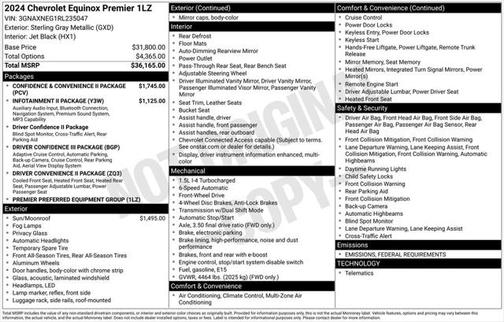 2024 Chevrolet Equinox Premier w/1LZ