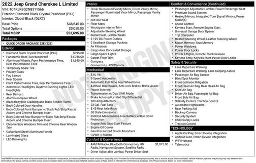 2022 Jeep Grand Cherokee L Limited