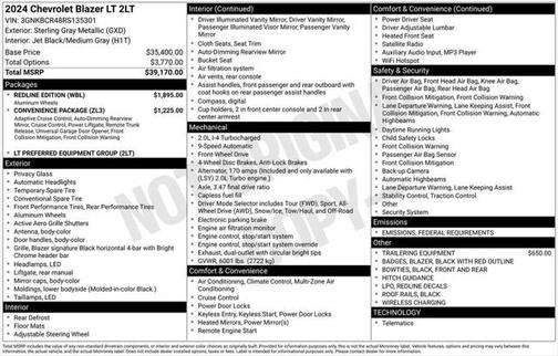 2024 Chevrolet Blazer 2LT