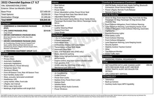 2022 Chevrolet Equinox 1LT
