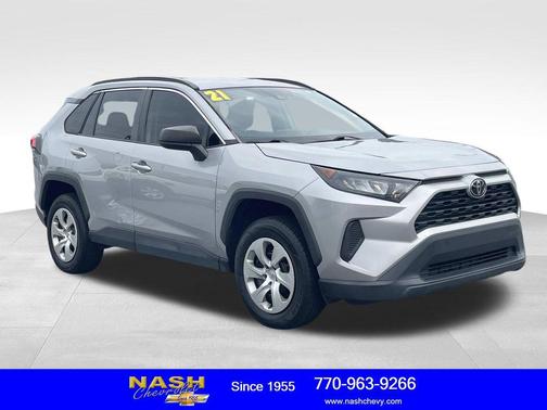 Silver Sky Metallic 2021 Toyota RAV4 LE