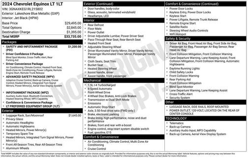 2024 Chevrolet Equinox 1LT