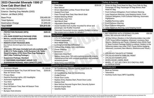 Sterling Gray Metallic 2023 Chevrolet Silverado 1500 LT