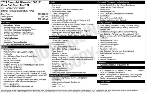 2022 Chevrolet Silverado 1500 LT
