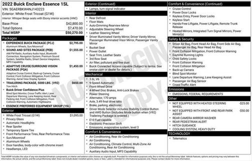 2022 Buick Enclave FWD Essence