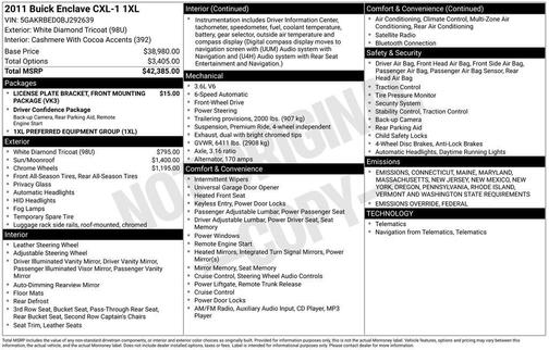 2011 Buick Enclave 1XL