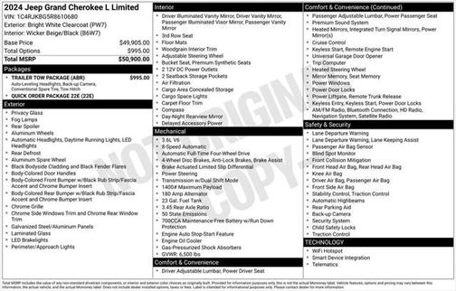 2024 Jeep Grand Cherokee L Limited
