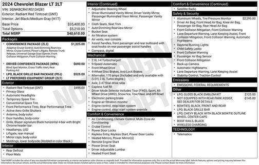 2024 Chevrolet Blazer 2LT