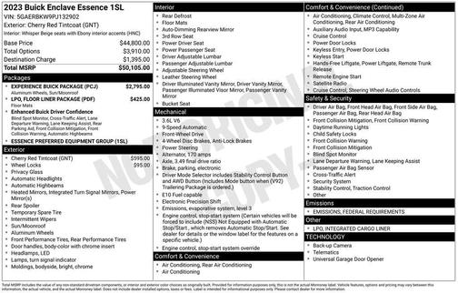 2023 Buick Enclave Essence FWD