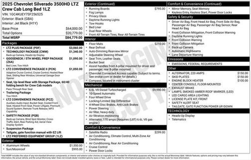2025 Chevrolet Silverado 3500 LTZ