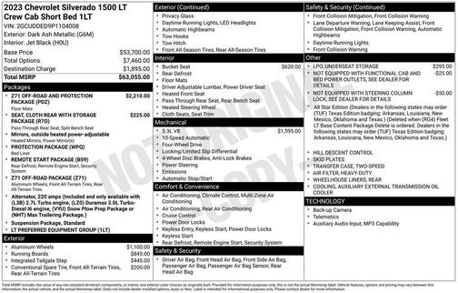2023 Chevrolet Silverado 1500 LT