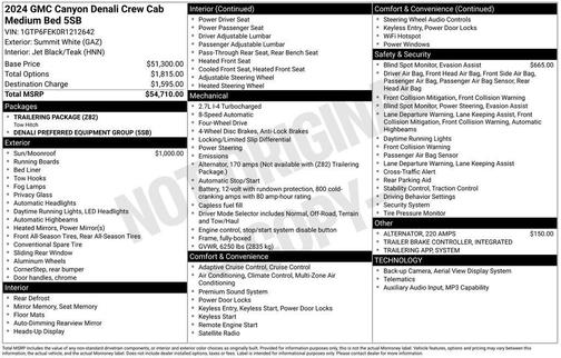 2024 GMC Canyon Denali