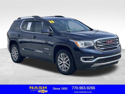 Dark Sapphire Blue Metallic 2017 GMC Acadia SLE-2