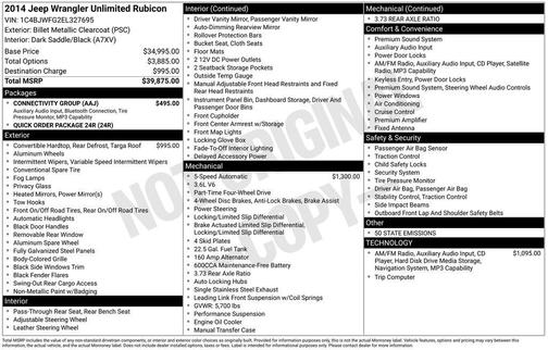 2014 Jeep Wrangler Unlimited Rubicon