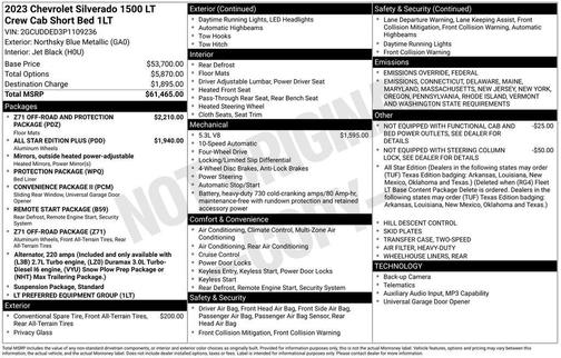 2023 Chevrolet Silverado 1500 LT