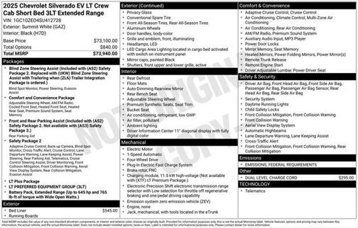 2025 Chevrolet Silverado EV LT