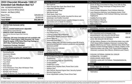 2022 Chevrolet Silverado 1500 LT