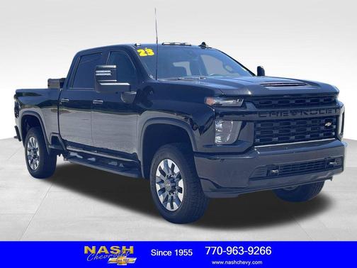 Black 2023 Chevrolet Silverado 2500 Custom