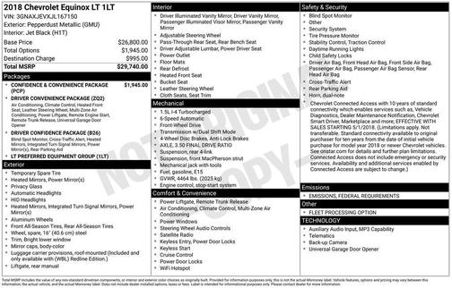 2018 Chevrolet Equinox LT
