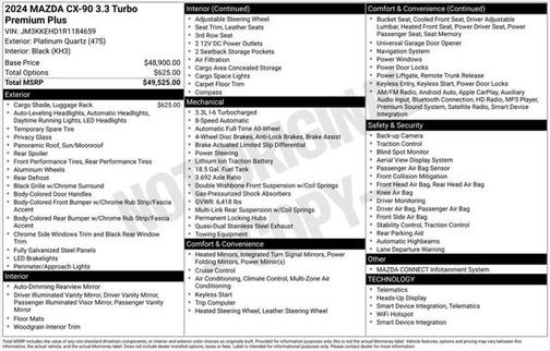 2024 Mazda CX-90 3.3 Turbo Premium Plus