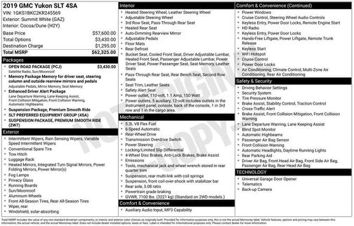2019 GMC Yukon SLT