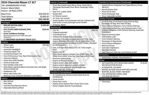 2024 Chevrolet Blazer 3LT