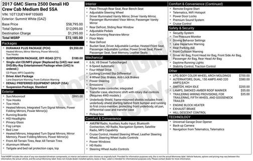 2017 GMC Sierra 2500 Denali