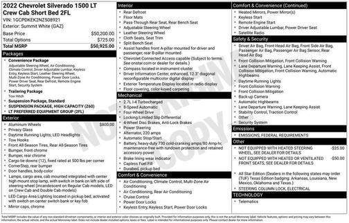 2022 Chevrolet Silverado 1500 LT