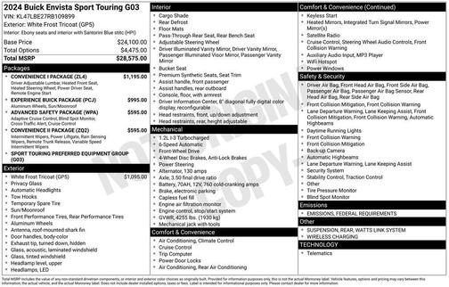 2024 Buick Envista Sport Touring FWD