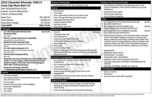 2022 Chevrolet Silverado 1500 LT