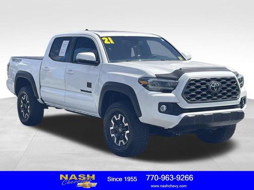 Super White 2021 Toyota Tacoma TRD Off Road