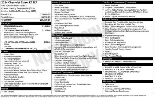 2024 Chevrolet Blazer 2LT