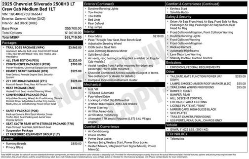 2025 Chevrolet Silverado 2500 LT