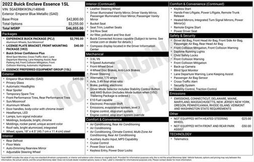 2022 Buick Enclave FWD Essence