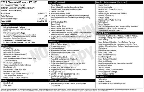 2024 Chevrolet Equinox 1LT