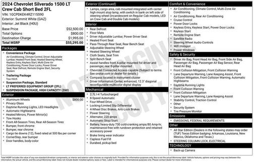 2024 Chevrolet Silverado 1500 LT