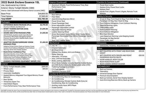 2022 Buick Enclave AWD Essence