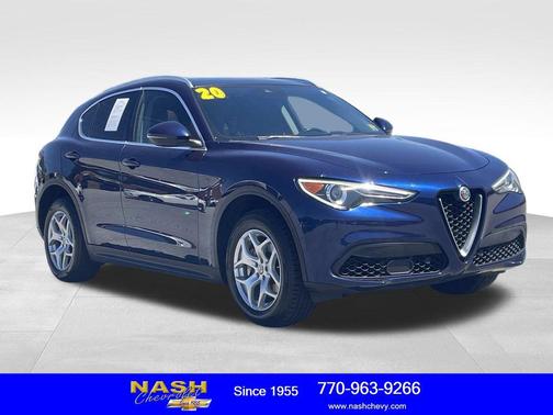 Montecarlo Blue Metallic 2020 Alfa Romeo Stelvio Base