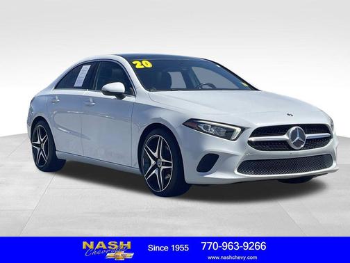 Digital White Pearl Metallic 2020 Mercedes-Benz A-Class 4MATIC