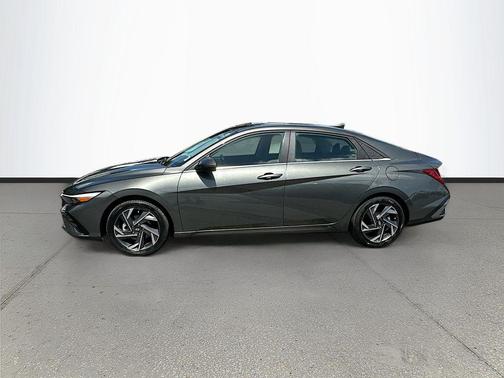 Amazon Gray 2024 Hyundai ELANTRA HEV Limited