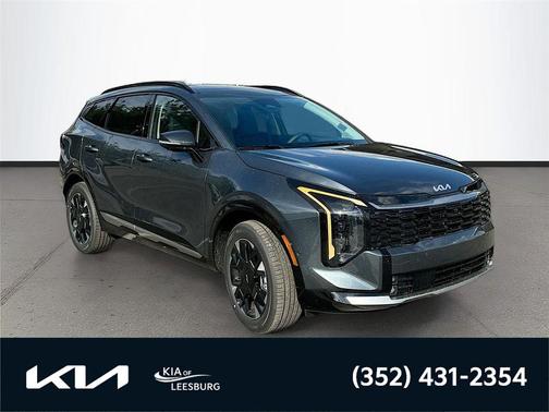 Gray 2026 Kia Sportage Hybrid SX-Prestige
