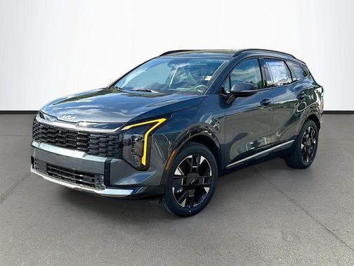 Gray 2026 Kia Sportage Hybrid SX-Prestige
